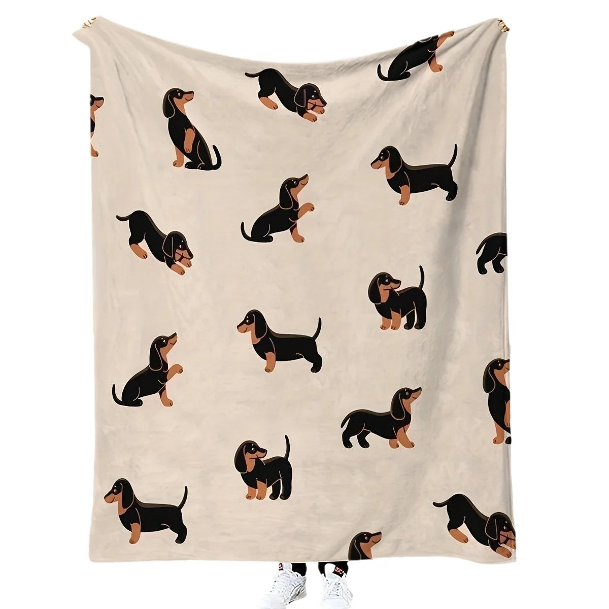 Plaid teckel 🌭 — Le câlin sans les poils